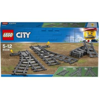 LEGO 60238 City Trains Wissels 6 stuks uitbreidingsset